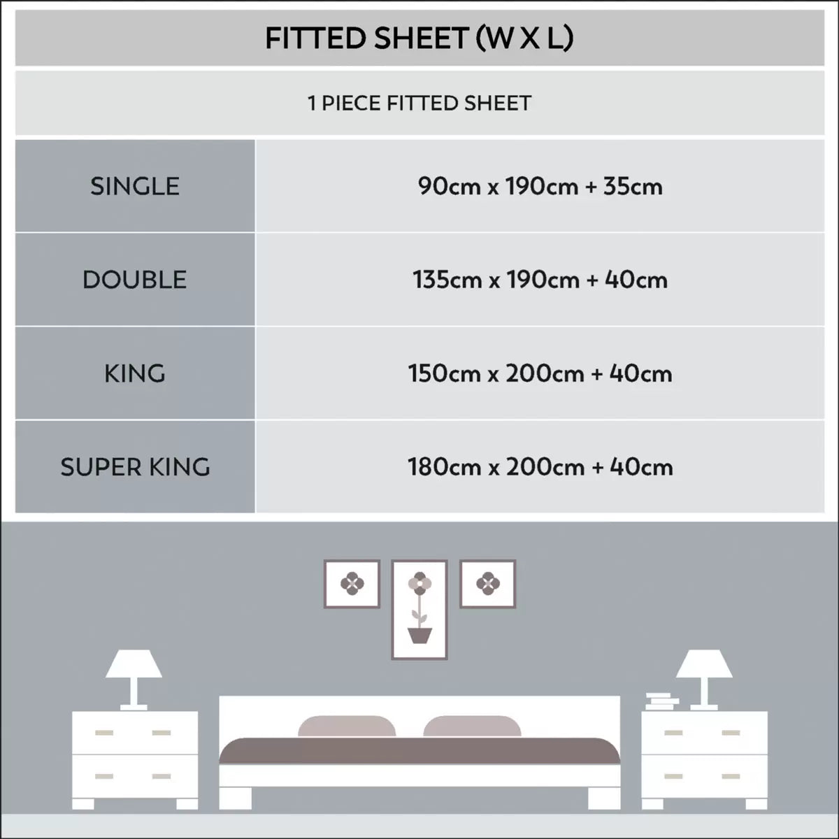 Purity Home 400 Thread Count Cotton Fitted Sheet in White