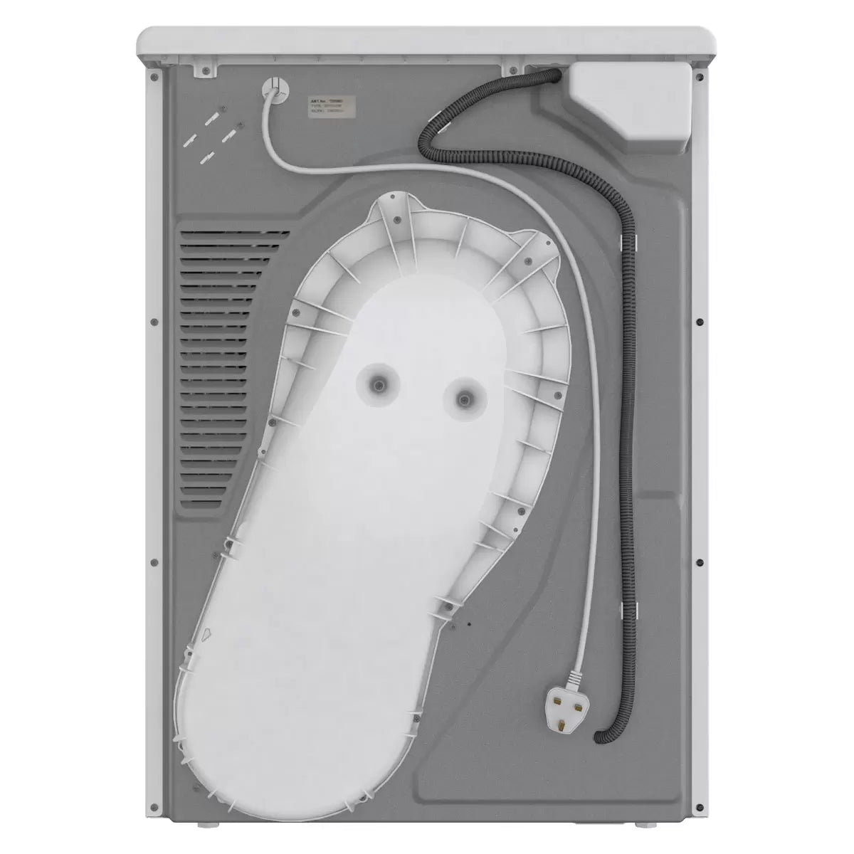 Hisense DHGE904, 9kg, Heat Pump Dryer, A++ Rated in White