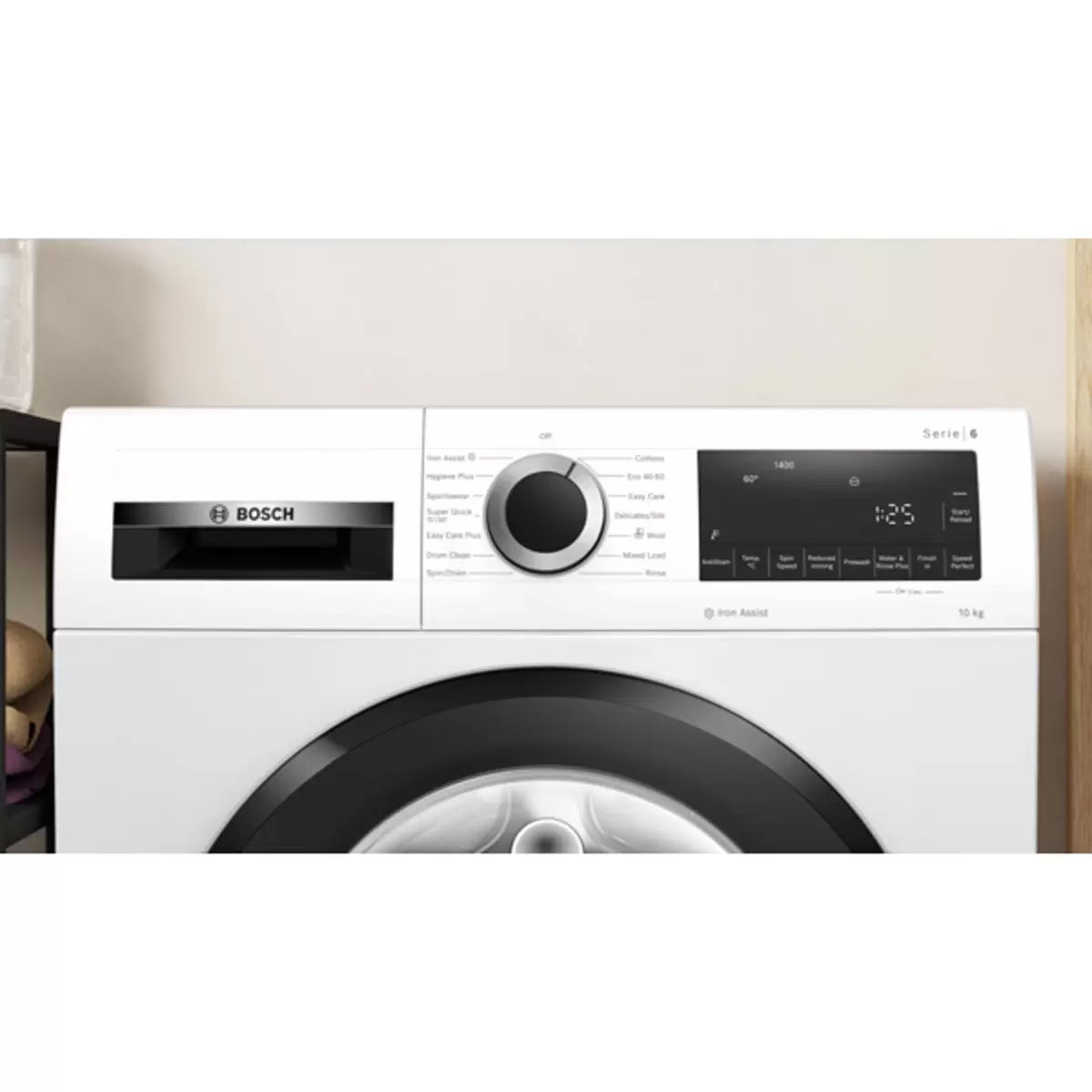 Bosch Series 6 WGG254Z0GB Washing Machine, 10kg Capacity, A Rated in White