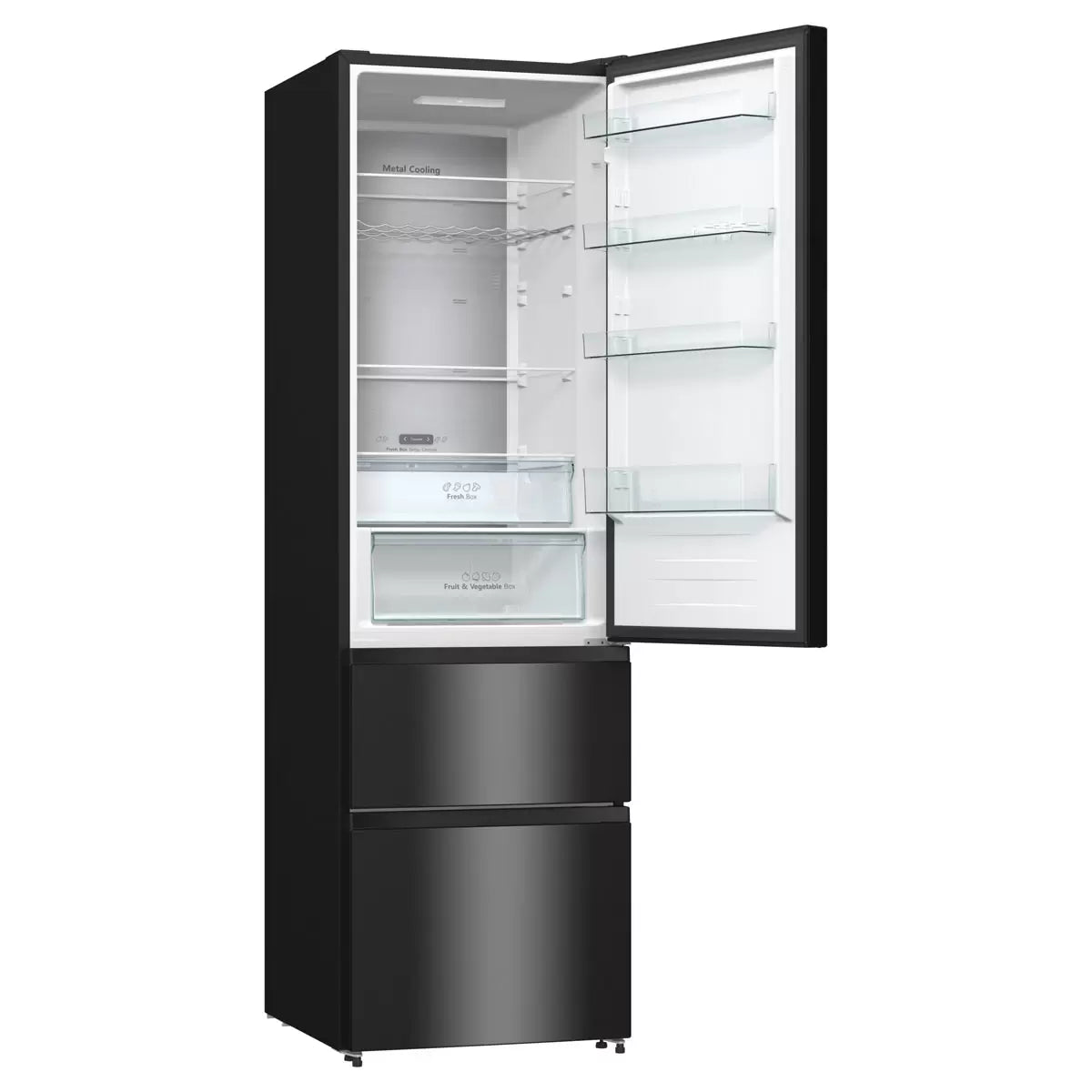 Hisense RM469N4AFDUK Fridge Freezer, D Rated in Black