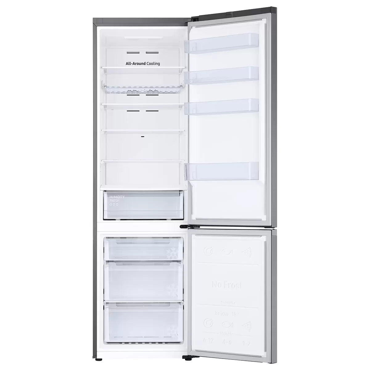 Samsung Series 5 RB38C602CS9EU, Fridge Freezer, C Rated in Silver