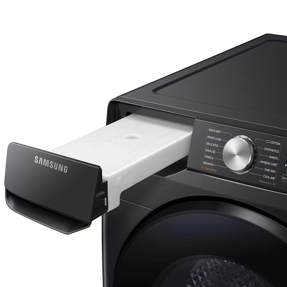 Samsung DV16T8520BV/EU, 16kg, Large Capacity Heat Pump Dryer, A+++ Rated in Black