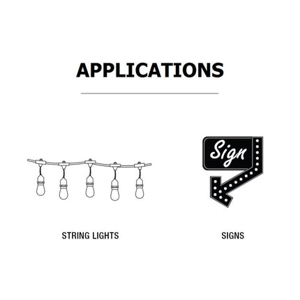 Feit 24 Pack Replacement Bulbs for Feit LED String Lights – view 4