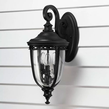 Feiss English Bridle 3 Light Medium Wall Lantern – view 2