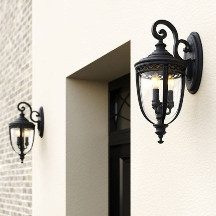 Feiss English Bridle 3 Light Medium Wall Lantern – view 5