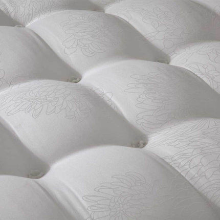 Pocket Spring Bed Company Pemberley Mattress & Light Grey Full Ottoman Divan in 3 Sizes – view 4