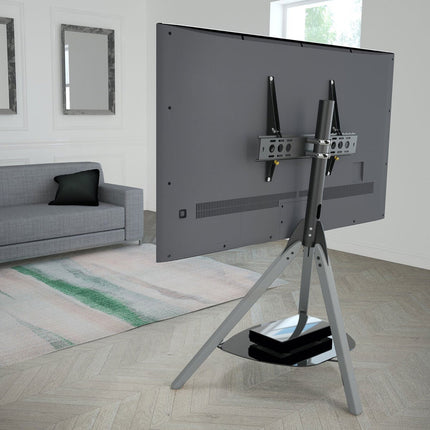 AVF Hoxton TV Stand for TV's up to 70", Grey Wood – view 8