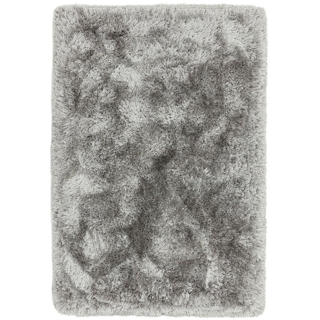 Plush Silver Rug, in 2 Sizes – view 2