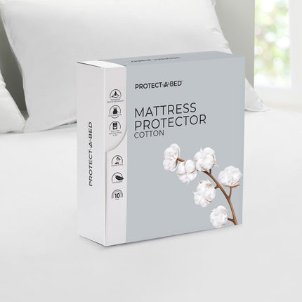 Protect-A-Bed Cotton Mattress Protector, in 5 Sizes