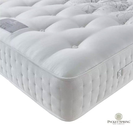 Pocket Spring Bed Company Mulberry Mattress & Sterling Grey 4 Drawer Divan in 3 Sizes – view 5