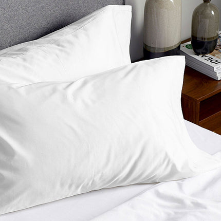 Purity Home 400 Thread Count Cotton Pillowcase Pair, in 3 Colours