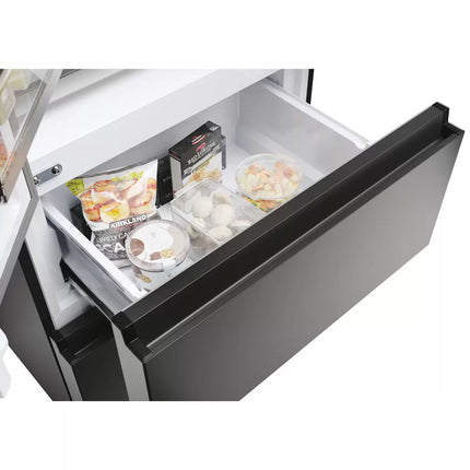 Haier Series 5 HFR5719ENPB, Multidoor Fridge Freezer, E Rated in Black