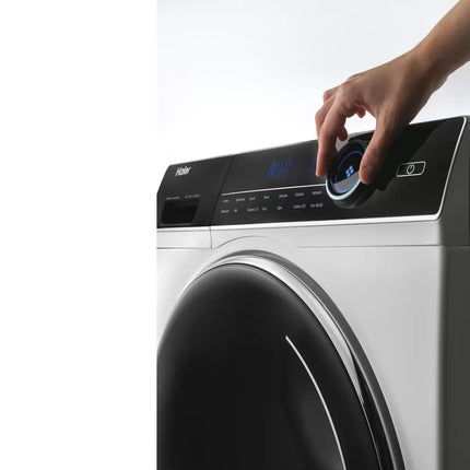 Haier i-Pro Series 7 HW100-B14979 10kg Washing Machine with 1400 rpm - White - A Rated