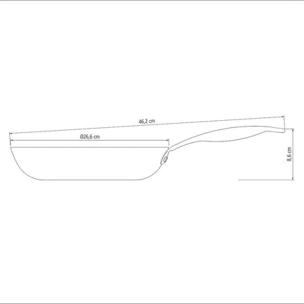 Tramontina Enamel Cast Iron Frying Pan Set, 2 Piece – view 3