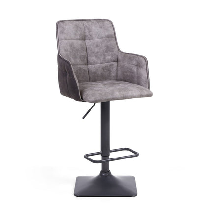 Orion Light Grey Fabric Bar Stool, 2 Pack – view 3