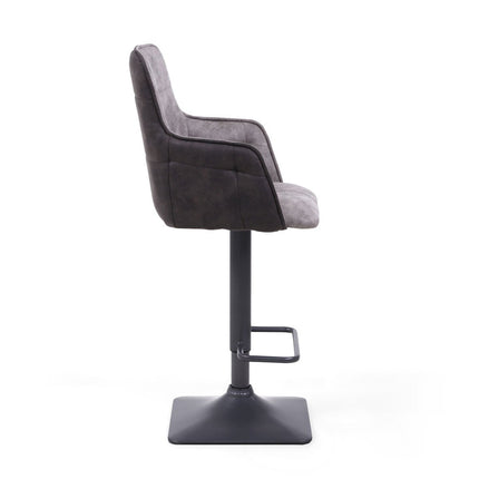 Orion Light Grey Fabric Bar Stool, 2 Pack – view 5