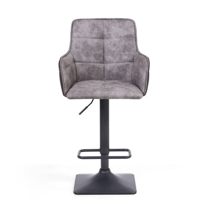 Orion Light Grey Fabric Bar Stool, 2 Pack – view 6