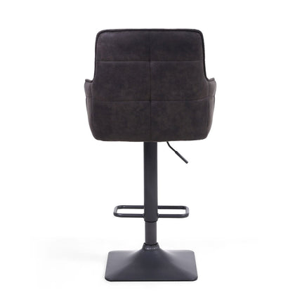Orion Light Grey Fabric Bar Stool, 2 Pack – view 7