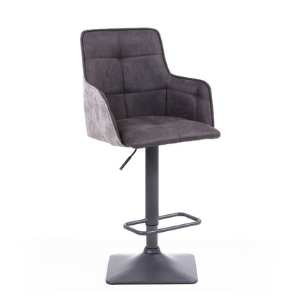 Orion Dark Grey Fabric Bar Stool, 2 Pack – view 3