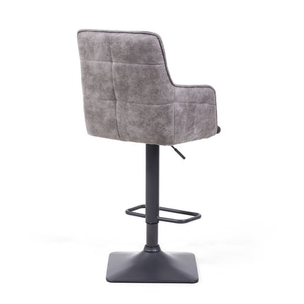 Orion Dark Grey Fabric Bar Stool, 2 Pack – view 4