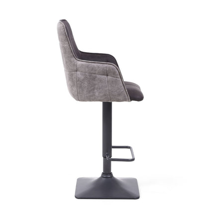Orion Dark Grey Fabric Bar Stool, 2 Pack – view 5