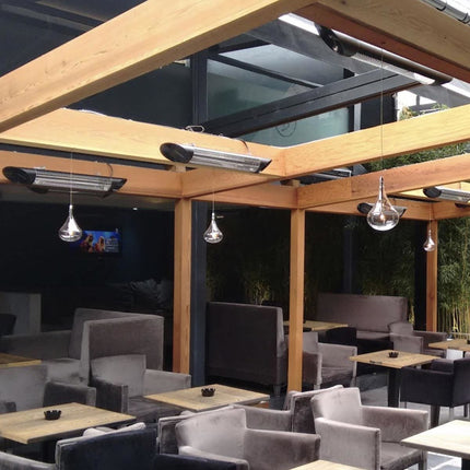 Veito Blade S2500 Indoor And Outdoor Carbon Infrared Heater - Black – view 4