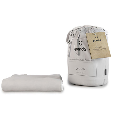 Panda Bamboo Mattress Protector, in 5 Sizes