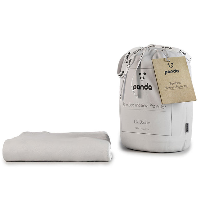 Panda Bamboo Mattress Protector, in 5 Sizes