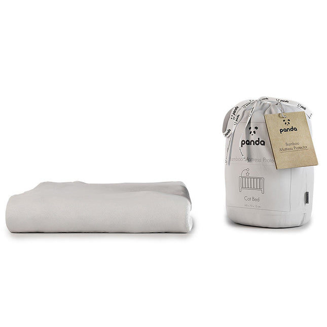 Panda Children's Bamboo Mattress Protector, in 2 Sizes – view 2