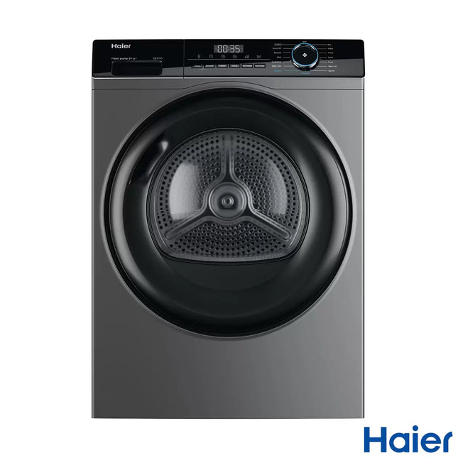 Haier I-Pro Series 3 HD90-A2939R 9kg Heat Pump Dryer, A++ Rated in Graphite