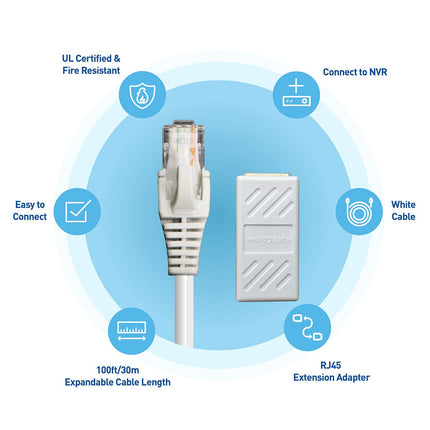 Swann 30m/100ft Network Extension Cable, SWNHD-30MCAT5E-GL – view 4