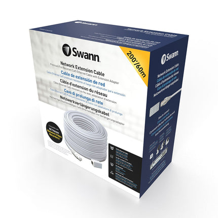 Swann 60m/200ft Network Extension Cable, SWNHD-60MCAT5E-GL – view 8