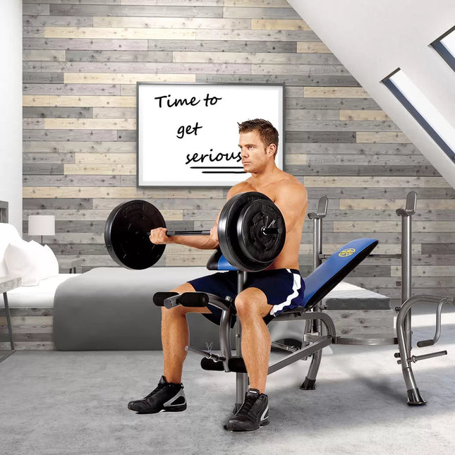 Marcy MWB-36780B Bench and Weight Set