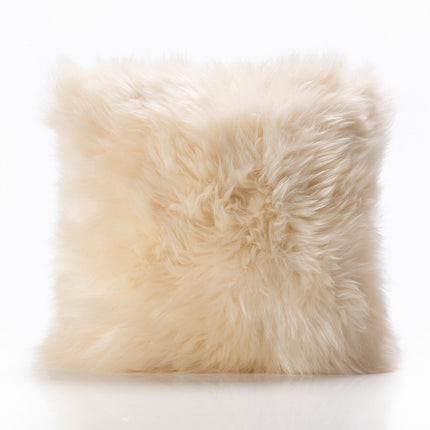 Bowron Single Sided Sheepskin Cushion, 35 x 35cm in 7 Colours – view 5