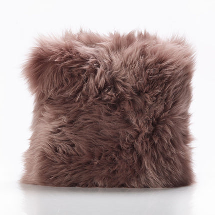 Bowron Single Sided Sheepskin Cushion, 35 x 35cm in 7 Colours – view 8