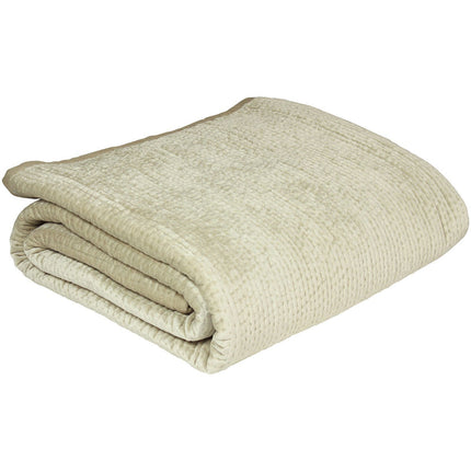 Brooklands Champagne Quilted Bedspread in 2 Sizes – view 3