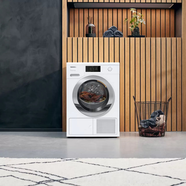 Miele TCR780WP 9kg Heat Pump Dryer, A+++ Rated in White