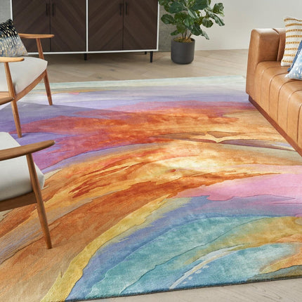 Prismatic Ombre Rug in 4 Sizes – view 2