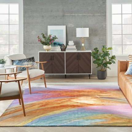 Prismatic Ombre Rug in 4 Sizes