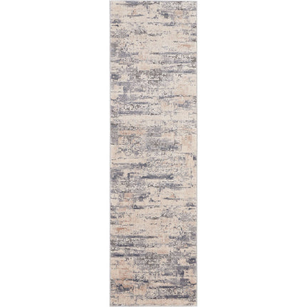 Rustic Textures Rustic Beige & Grey Runner, 66 x 236 cm – view 2