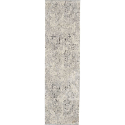 Rustic Textures Mottled Grey Runner, 66 x 236 cm – view 2