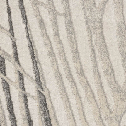 Rustic Textures Ivory & Grey Runner, 66 x 236 cm – view 4