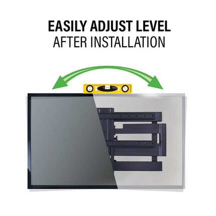 Sanus Preferred 37-90 Inch Full Motion Large TV Wall Mount, SLF428-B2 – view 6
