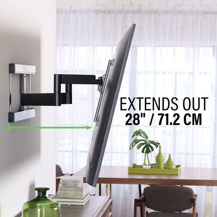 Sanus Preferred 37-90 Inch Full Motion Large TV Wall Mount, SLF428-B2 – view 3