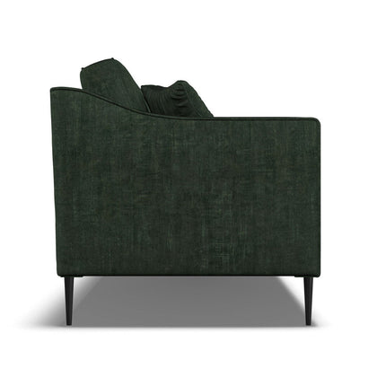 Aspen Green Velvet Large 2 Seater Sofa – view 5