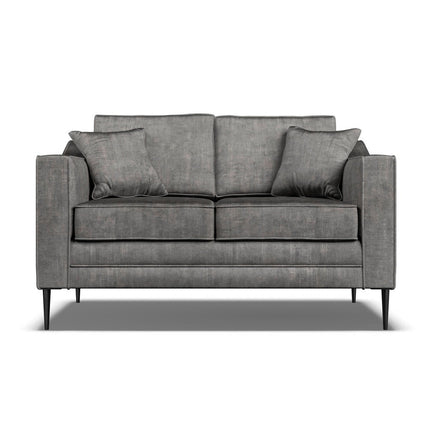 Aspen Grey Velvet 2 Seater Sofa – view 4