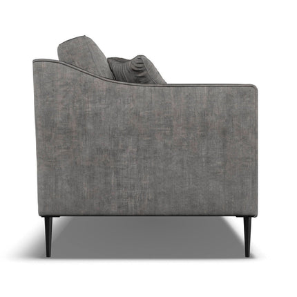 Aspen Grey Velvet 2 Seater Sofa – view 5