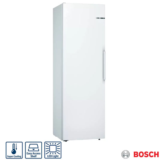 Bosch Series 4 KSV36VWEPG Fridge - White - E Rated