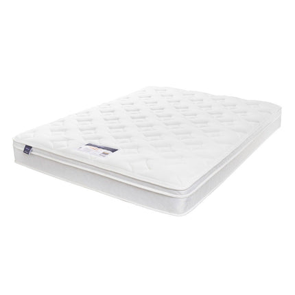 Silentnight Miracoil Memory Cushion Top Mattress & Divan in Sandstone in 5 Sizes – view 5