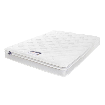 Silentnight Miracoil Memory Cushion Top Mattress & Divan in Grey in 5 Sizes – view 5